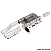 Load image into Gallery viewer, QTP 3in Weld-On 304SS Screamer Muffler w/Bolt-On QTEC Electric Cutout - QTP 13300C
