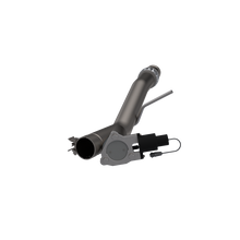 Load image into Gallery viewer, QTP 14-18 Chevrolet Silverado 1500 4.8L/5.3L EC/CC Standard Bed 3in 304SS Aggressor Cutout Mid Pipe - QTP 510014
