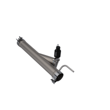 Load image into Gallery viewer, QTP 09-18 Ram 1500 3in 304SS Aggressor Cutout Mid Pipe - QTP 520009