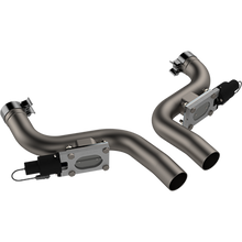 Load image into Gallery viewer, QTP 2011-2023 Dodge Challenger, Charger and Chrysler 300 Aggressor Cutout Dual Mid Pipes - QTP 530011