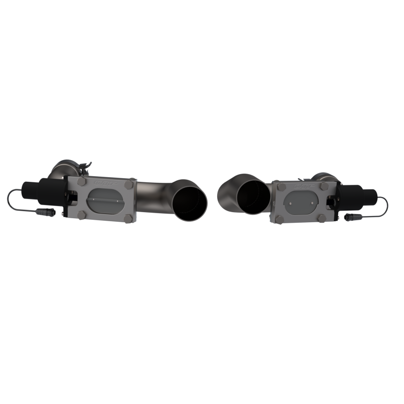 QTP 2011-2023 Dodge Challenger, Charger and Chrysler 300 Aggressor Cutout Dual Mid Pipes - QTP 530011