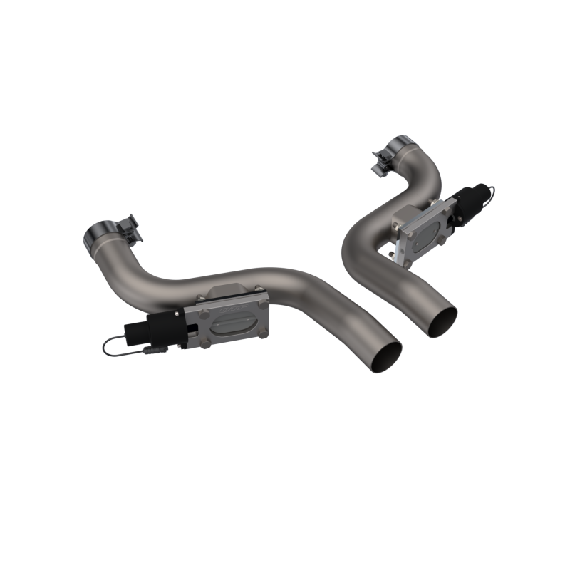 QTP 2011-2023 Dodge Challenger, Charger and Chrysler 300 Aggressor Cutout Dual Mid Pipes - QTP 530011