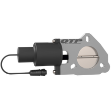 Load image into Gallery viewer, QTP 2.25in Bolt-On QTEC Electric Cutout Valve - Single - QTP QTEC225