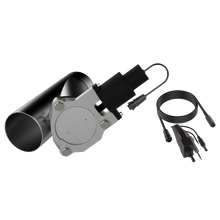 Load image into Gallery viewer, QTP 3.5in Bolt-On QTEC Electric Cutout Valve - Single - QTP QTEC35