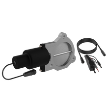 Load image into Gallery viewer, QTP 3.5in Bolt-On QTEC Electric Cutout Valve - Single - QTP QTEC35