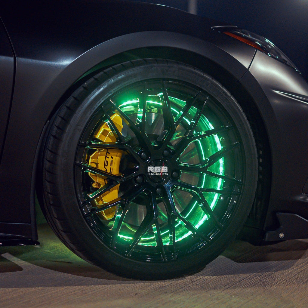 RGB Halo Kits Quad 4 Row LED Wheel Ring Kit | Flow Series