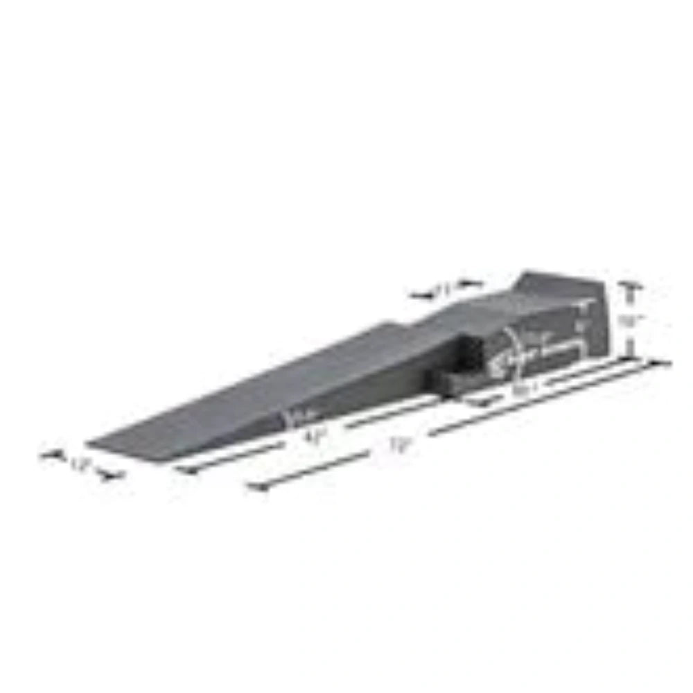 72" Race Ramps – 6.8 Initial to 10.8 Final Degree Approach Angle #RR-72-2 - Race Ramps RRPRR-72-2