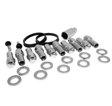 Load image into Gallery viewer, Race Star 14mm x 1.5 Open End 1.38in Shank w/ .875in Head  15+ Mustang Deluxe Lug Kit - 10 PK - Black Ops Auto Works