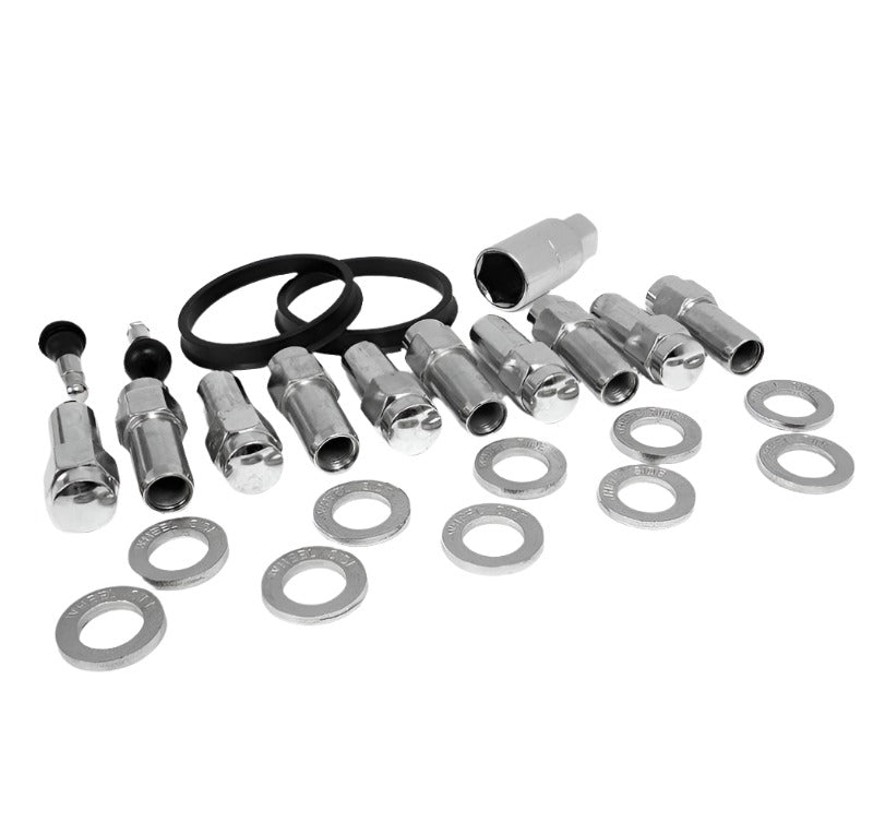 Race Star 14mmx1.5 1.38in. Shank W/ 7/8in. Head Dodge ChargerClosed End Lug Kit - 10 PK - Black Ops Auto Works