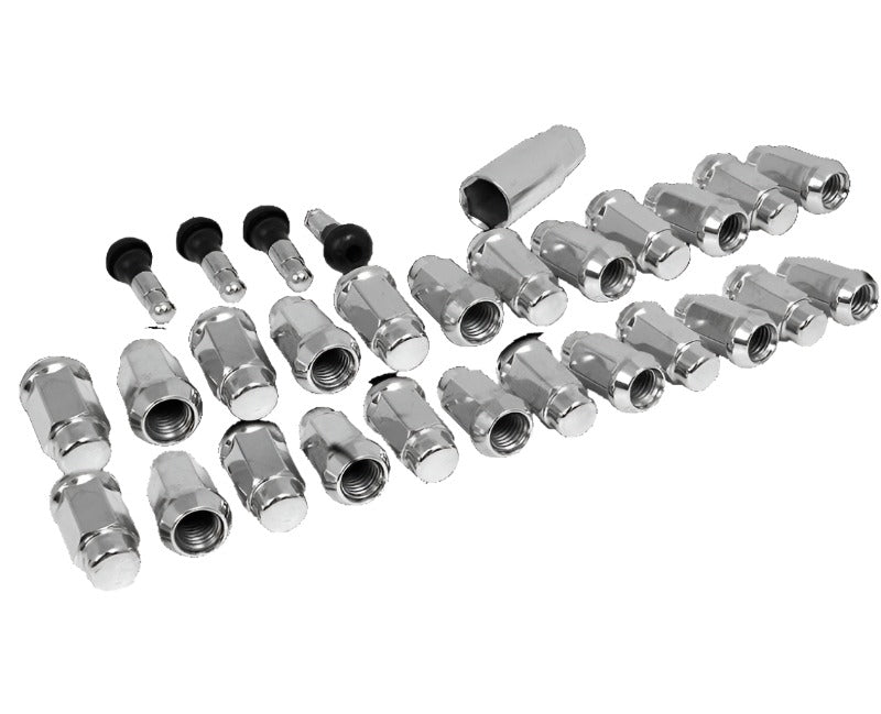Race Star 14mmx1.50 Closed End Acorn Deluxe Lug Kit (3/4 Hex) - 24 PK - Black Ops Auto Works
