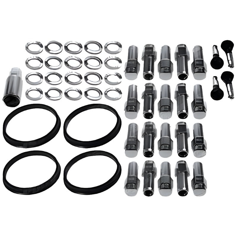 Race Star 14mmx2.0 Lightning Truck Closed End Deluxe Lug Kit - 20 PK - Black Ops Auto Works