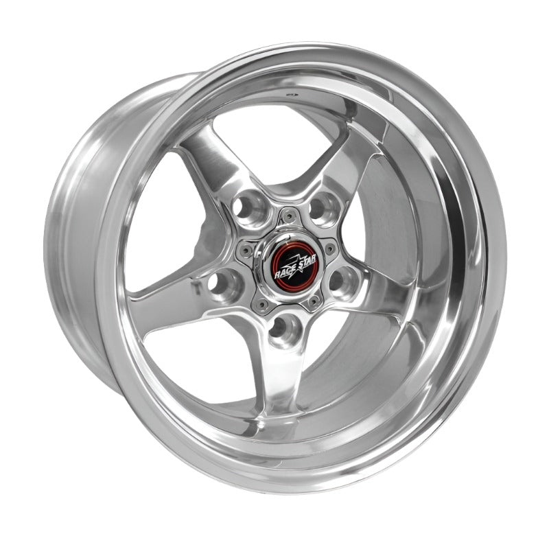 Race Star 92 Drag Star 15x10.00 5x135bc 5.25bs Direct Drill Polished Wheel - Black Ops Auto Works