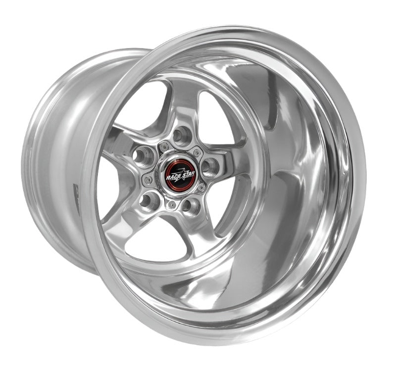 Race Star 92 Drag Star 15x14.00 5x4.75bc 4.00bs Direct Drill Polished Wheel - Black Ops Auto Works