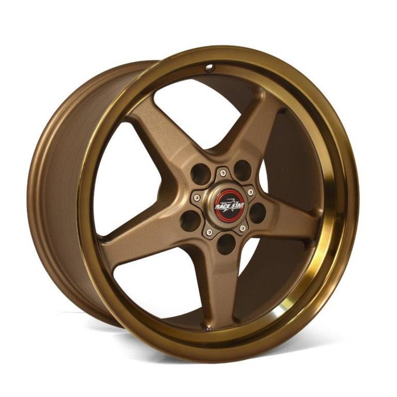 Race Star 92 Drag Star Bracket Racer 17x10.5 5x4.50BC 7.625BS Bronze Wheel - Black Ops Auto Works