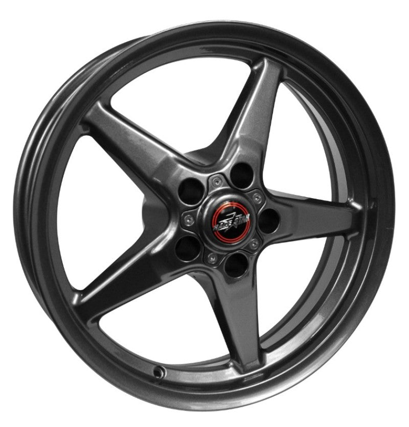 Race Star 92 Drag Star Bracket Racer 17x7 5x4.50bc 4.25bs Metallic Gray Wheel - Black Ops Auto Works