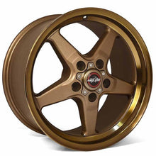 Load image into Gallery viewer, Race Star 92 Drag Star Bracket Racer 17x9.5 5x115BC 6.125BS Bronze - Black Ops Auto Works