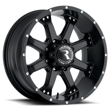 Load image into Gallery viewer, Raceline 991B Assault 17x9in / 8x165.1 BP / -12mm Offset / 125.2mm Bore - Satin Black Wheel-Wheels - Cast-Raceline-682108182057-
