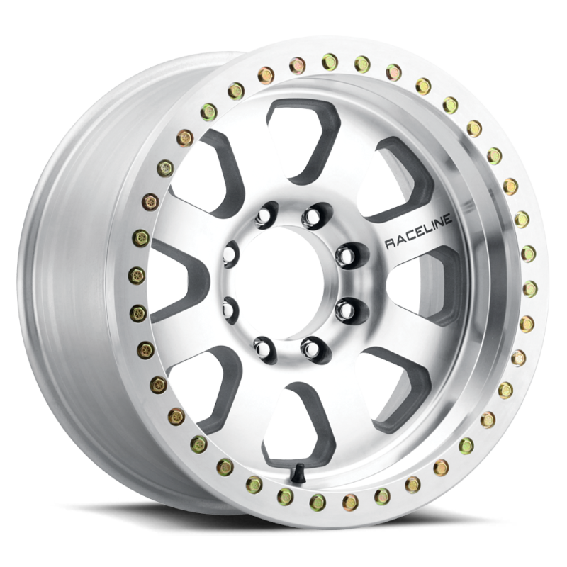 Raceline Raceline RT260M Avenger 17x9in / 8x165.1 BP / -12mm Offset / 130.81mm Bore - Machined Beadlock Wheel