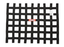 Load image into Gallery viewer, RaceQuip Black 18in H x 24W SFI Ribbon Window Net - Black Ops Auto Works