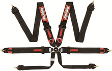 Load image into Gallery viewer, RaceQuip Black FIA CAMLOCK 6pt Pull Down Lap - Black Ops Auto Works
