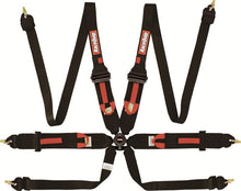 Load image into Gallery viewer, RaceQuip Black FIA CAMLOCK 6pt Pull Up Lap FHR - Black Ops Auto Works
