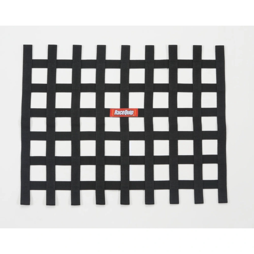 RaceQuip Black Ribbon Window Net - Racequip RQP721005RQP