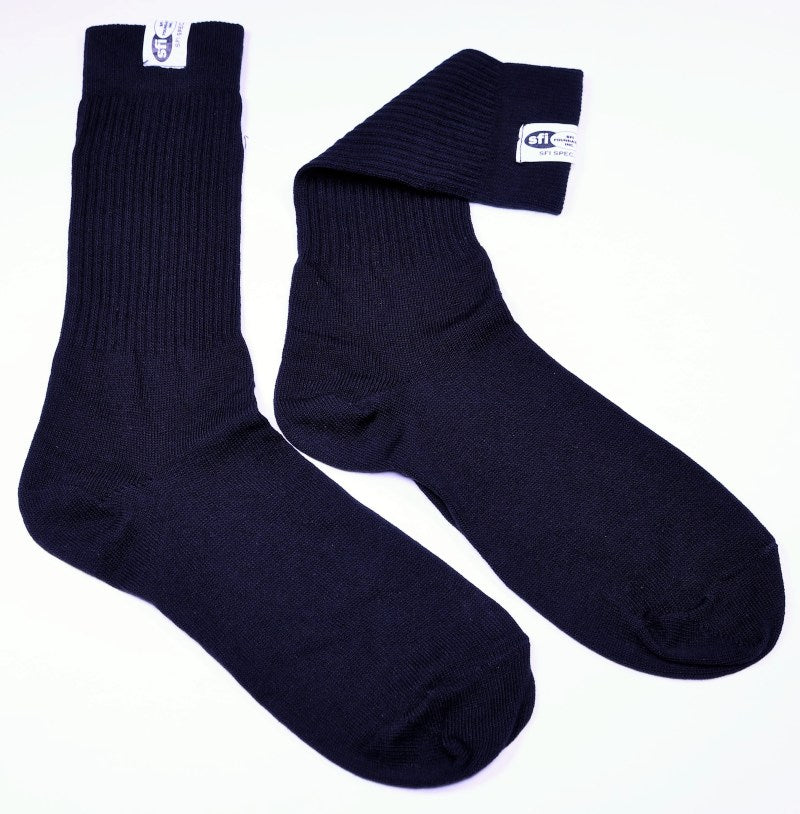 RaceQuip Black SFI 3.3 Fr Socks XL 12-13 - Black Ops Auto Works