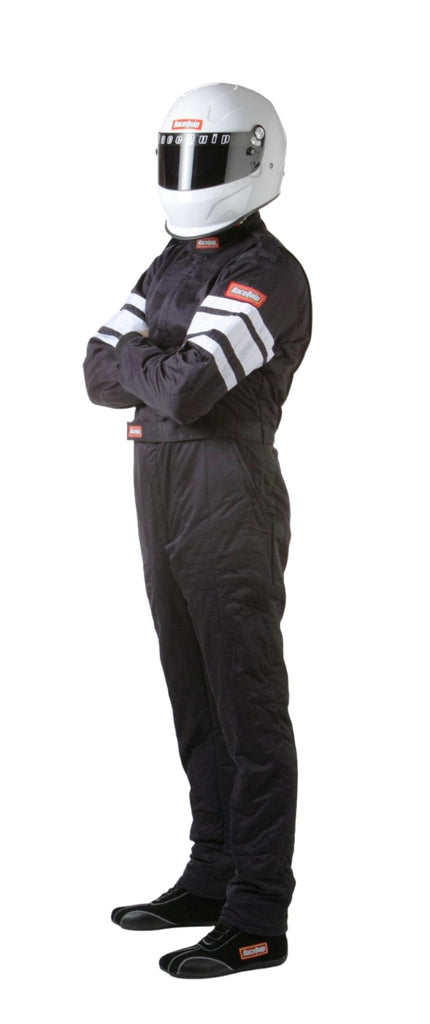 RaceQuip Black SFI-5 Suit - 2XL - Black Ops Auto Works