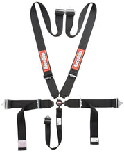 Load image into Gallery viewer, RaceQuip Black SFI CAMLOCK 5pt PD Lap Seat Belt - Black Ops Auto Works