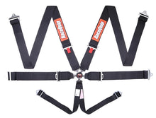 Load image into Gallery viewer, RaceQuip Black SFI CAMLOCK 6pt PD Lap Seat Belt - Black Ops Auto Works