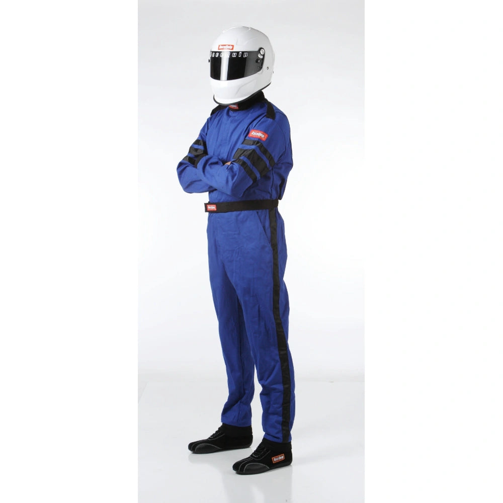 RaceQuip Blue SFI-1 1-L Suit - 2XL - Racequip RQP110027RQP