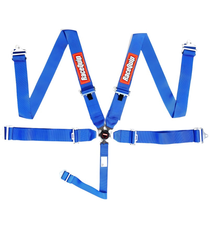 RaceQuip Blue SFI CAMLOCK 5pt PD Lap Seat Belt - Black Ops Auto Works