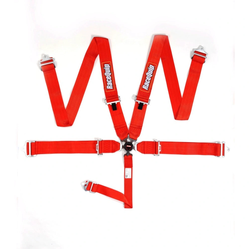 RaceQuip Red SFI CAMLOCK 5pt PD Lap Seat Belt - Racequip RQP741011RQP