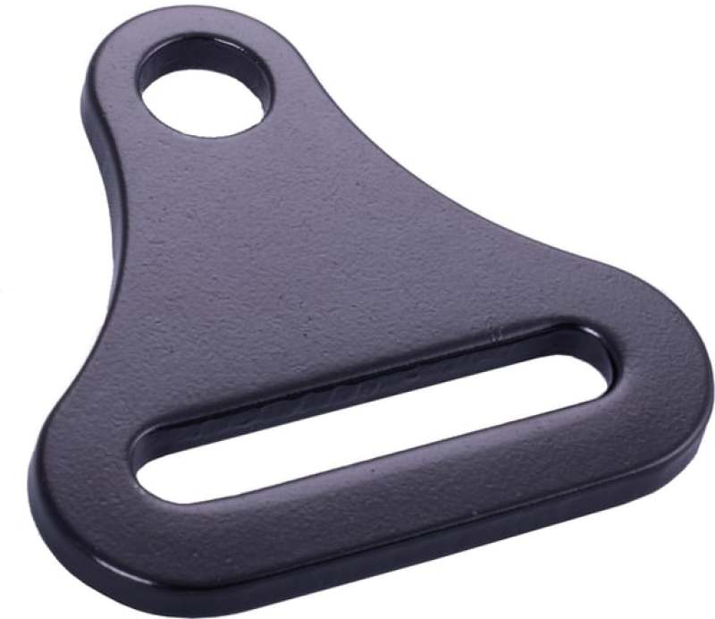 RaceQuip Long Reach Bolt On End Seat Belt Mounting Hardware / 2 or 3 In. Belts / Forged Steel- Blk - Racequip RQP700910RQP