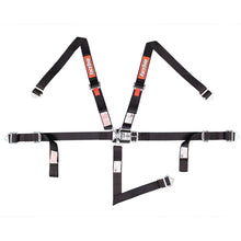 Load image into Gallery viewer, RaceQuip Black JR. L &amp; L 5pt Harness - Racequip RQP709009RQP