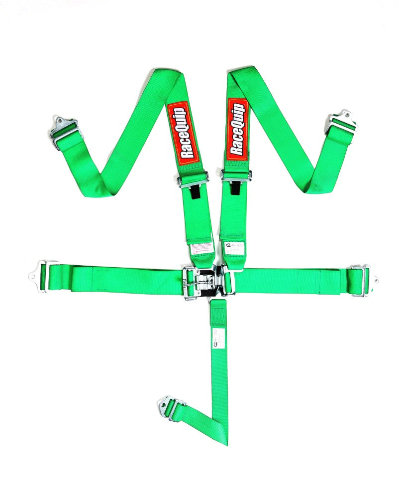 RaceQuip Green L & L 5pt Seat Belt - Racequip RQP711071RQP
