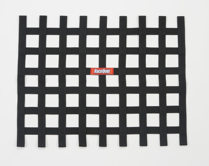 RaceQuip Black Ribbon Window Net - Racequip RQP721005RQP