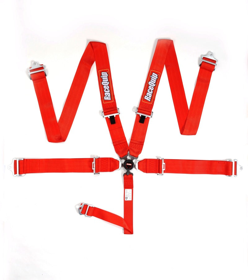RaceQuip Red SFI CAMLOCK 5pt PD Lap Seat Belt - Racequip RQP741011RQP