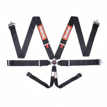 Load image into Gallery viewer, RaceQuip Black SFI CAMLOCK 6pt PD Lap Seat Belt - Racequip RQP743003RQP