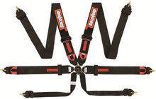 Load image into Gallery viewer, RaceQuip Black FIA CAMLOCK 6pt Pull Down Lap - Racequip RQP851001RQP