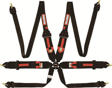 Load image into Gallery viewer, RaceQuip Black FIA CAMLOCK 6pt Pull Up Lap FHR - Racequip RQP854004RQP