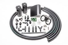 Load image into Gallery viewer, Radium 02-21 Subaru EJ-Series Fluid Lock Turbo Dual Catch Can Kit - Black Ops Auto Works