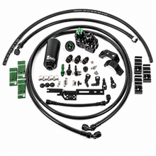 Load image into Gallery viewer, Radium Engineering 20-1085-03 fuel hanger plumbing kit with hoses, fittings, and stainless filter for 2017–2021 Honda Civic Type R
