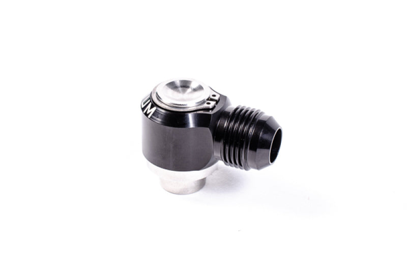 Radium Engineering 10AN Male Swivel Banjo 18.0mm Press Fit Fitting - Black Ops Auto Works