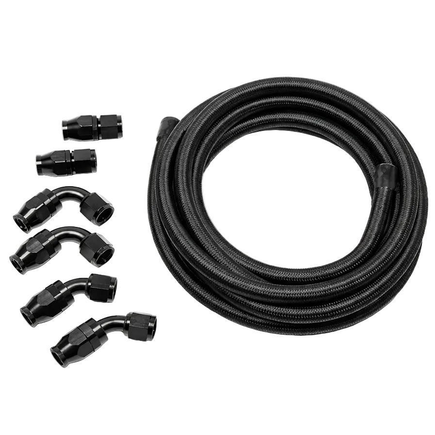 Radium Engineering Radium Engineering 10AN Universal PTFE Hose Kit - Black