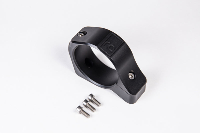 Radium Engineering 2-Piece Fuel Pump Clamp 60mm - Black W/ Logo - Black Ops Auto Works