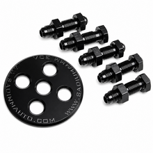 Load image into Gallery viewer, Radium Engineering 20-0155 fuel cell mounting tab kit for universal fuel cell installation