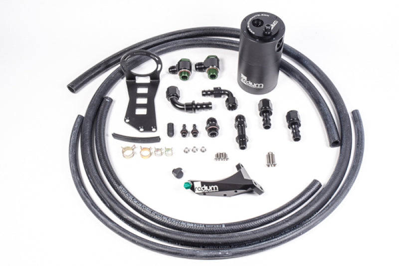 Radium Engineering 2015+ Subaru WRX Air Oil Separator Kit (INCLUDES 20-0255) - Black Ops Auto Works