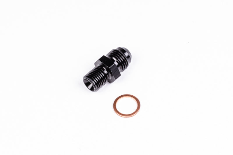 Radium Engineering 6AN Male to M12x1.25 Male Fitting - Black Ops Auto Works