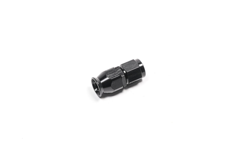 Radium Engineering -6AN Straight PTFE Hose End - Black - Black Ops Auto Works